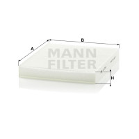 Фильтр салона MANN-FILTER CU 2545